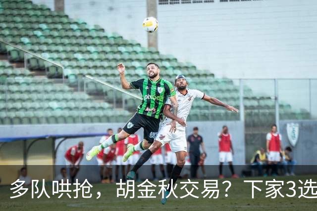 多队哄抢，胡金秋交易？下家3选1，上海热门，转会费或超张镇麟